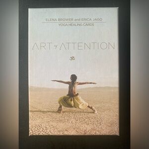 GREAT GIFT! Yoga Healing Card Deck: Art of Attention EUC